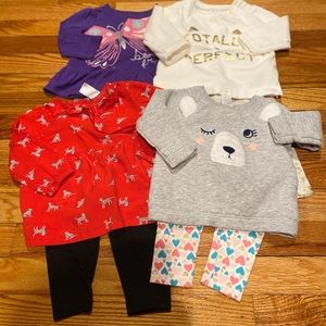 Carter’s baby girls outfits